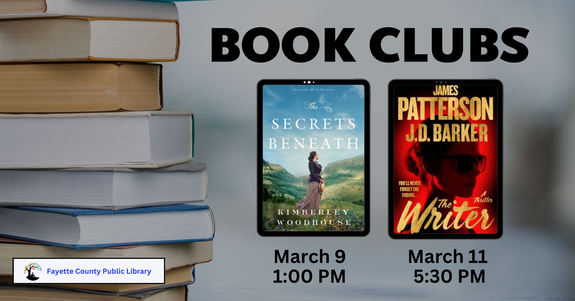 image "Book Clubs - March 2026"