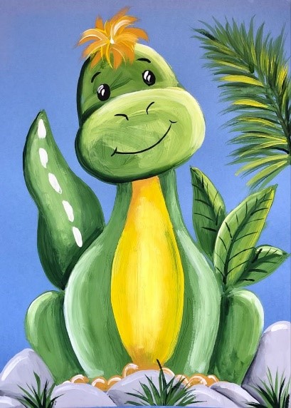 Dinosaur Painting