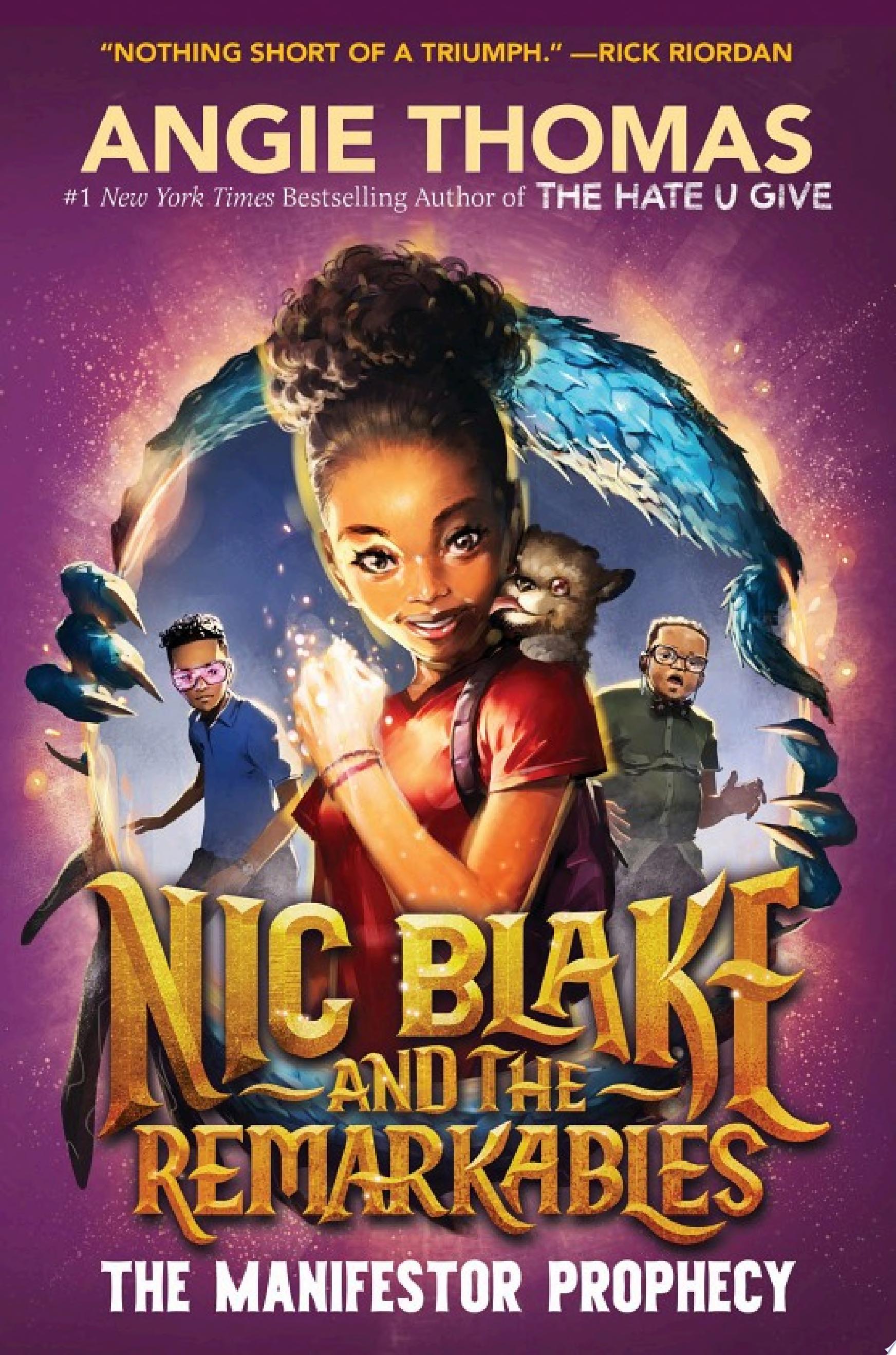 Image for "Nic Blake and the Remarkables: The Manifestor Prophecy"