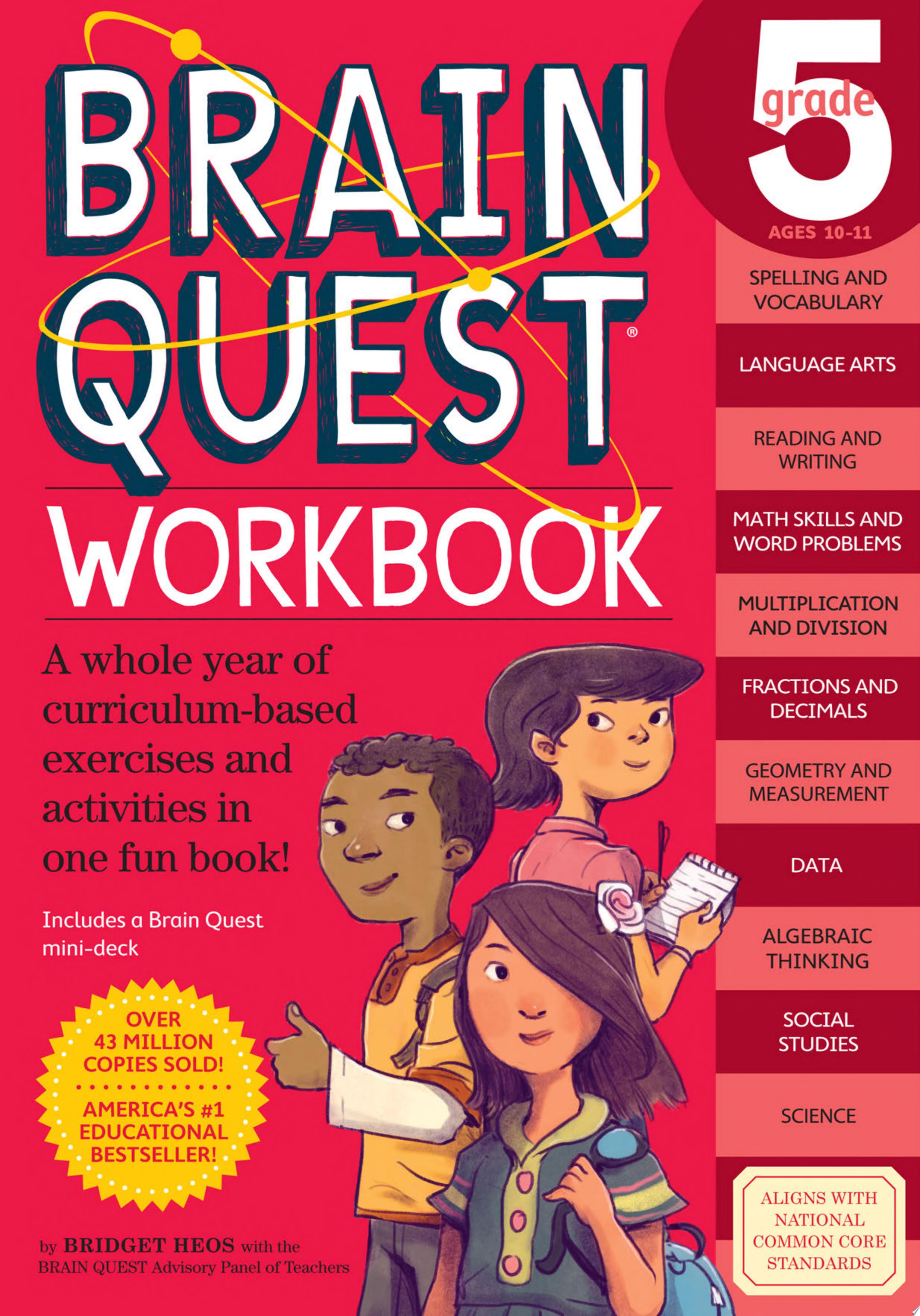 Image for "Brain Quest Workbook: Grade 5"