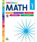 Image for "Spectrum Math Workbook, Grade 1"