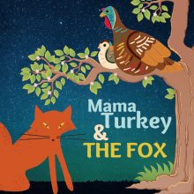 Image "Mama Turkey and The Fox"