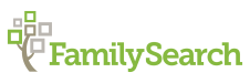 Family Search green square leaf tree logo