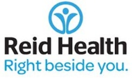Reid Health "Right beside you" tagline logo